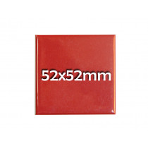 52x52mm quadratischer Fertigbutton